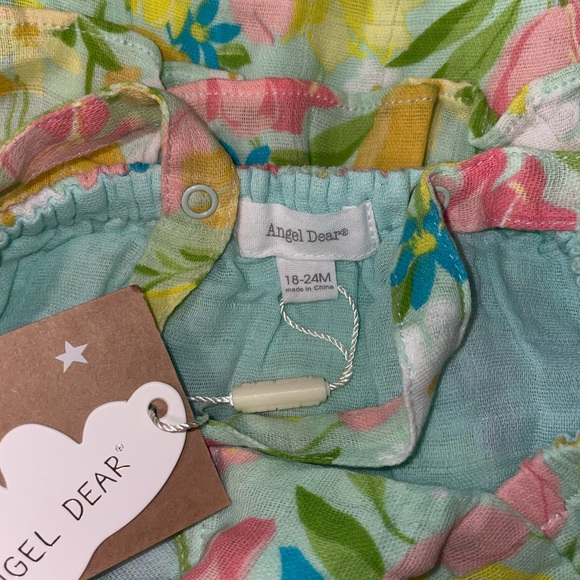 Angel Dear Springtime Tulips Sunsuit - Picture 6 of 6